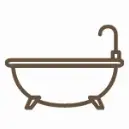 お風呂のアイコン
