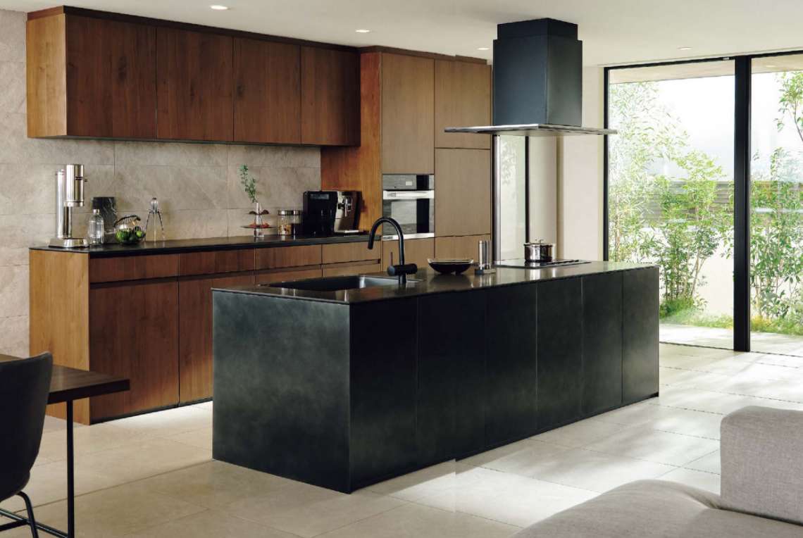 掃除のしやすさで人気なキッチン LIXIL